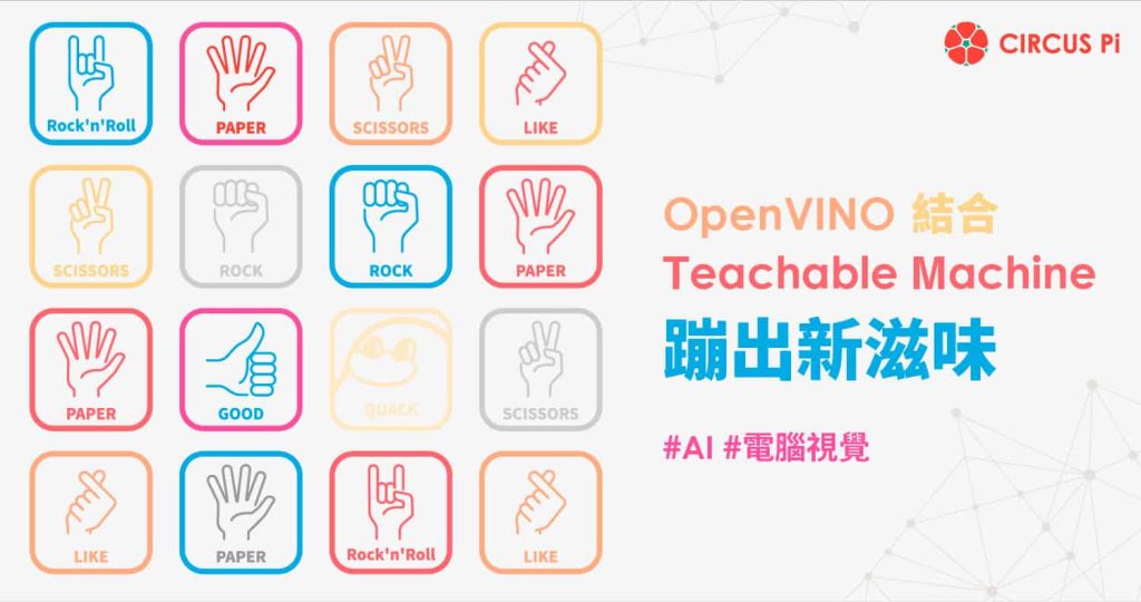 OpenVINO 結合 Teachable Machine 蹦出新滋味!?