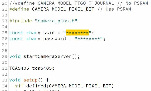 Pixel:Bit 教學(三)－Camera Web Server 相機應用