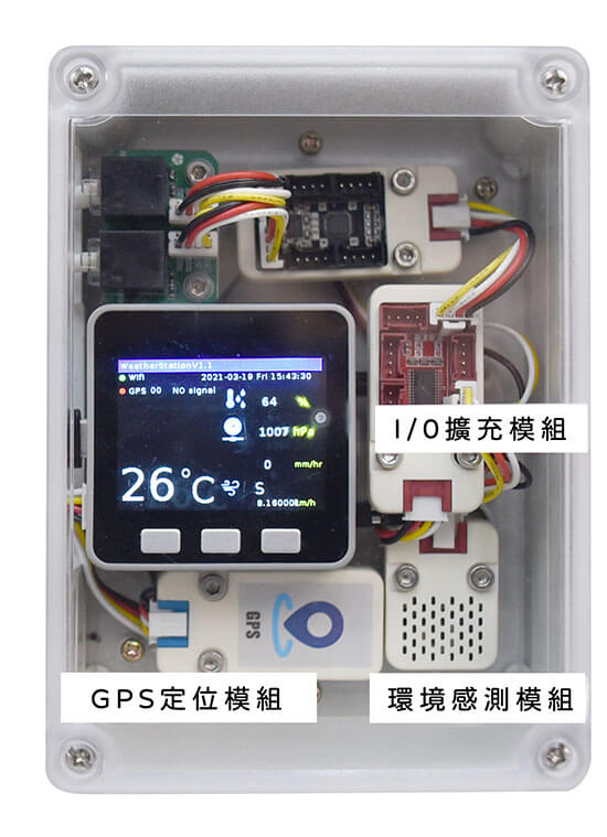 M5Stack IoT 氣象儀