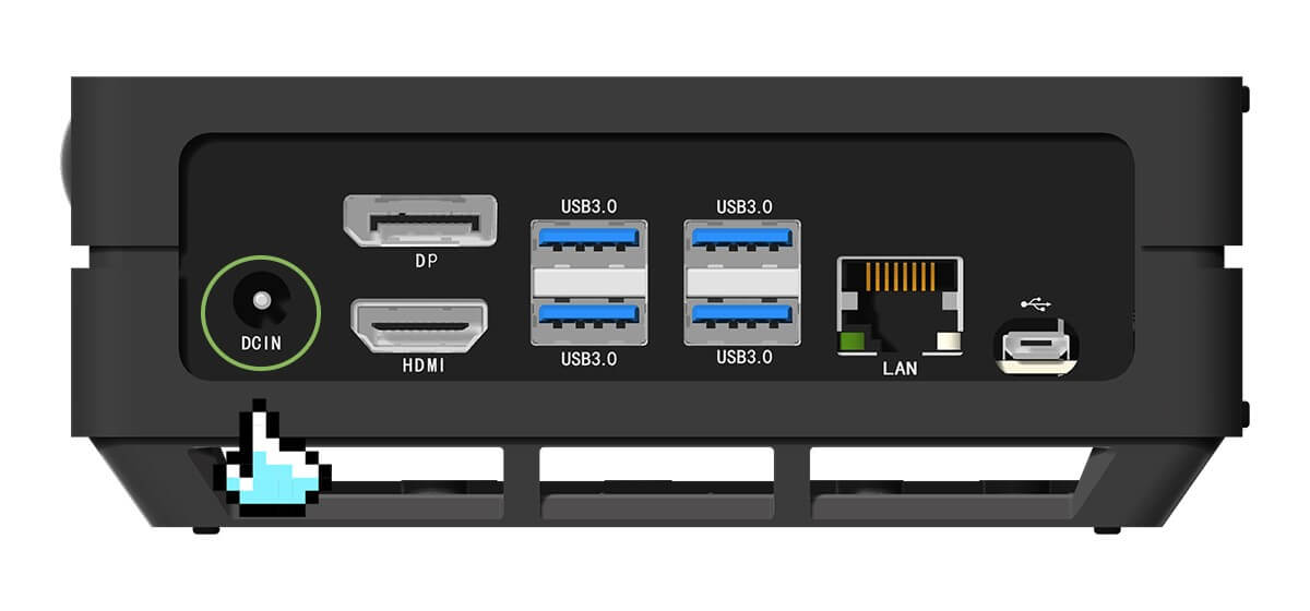 J1020 使用 DC Jack 12V 電源連接器 (source: seeed studio)