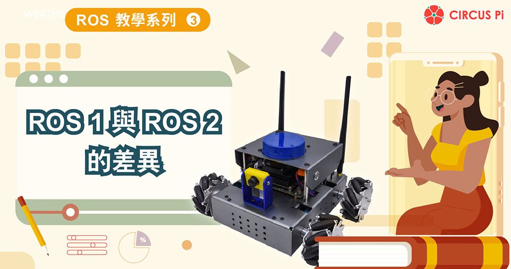 ROS 教學系列(三)－ROS 1 與 ROS 2 的差異
