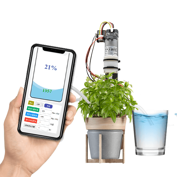 ESP32 專題(二) 智慧植栽 - 自動澆灌裝置