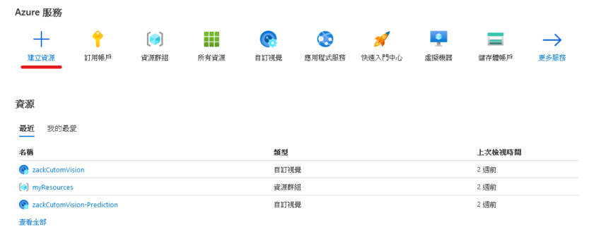 Azure Custom Vision 教學(一)：註冊帳號與專案準備