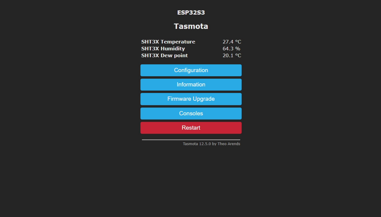 【開箱評測】M5Stack ATOM S3 Lite 搭配 Tasmota 測試心得