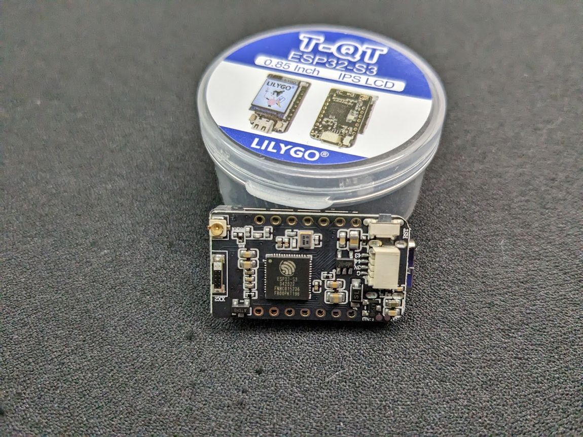 【開箱評測】LILYGO T-QT ESP32-S3 | TFT_eSPI 設定