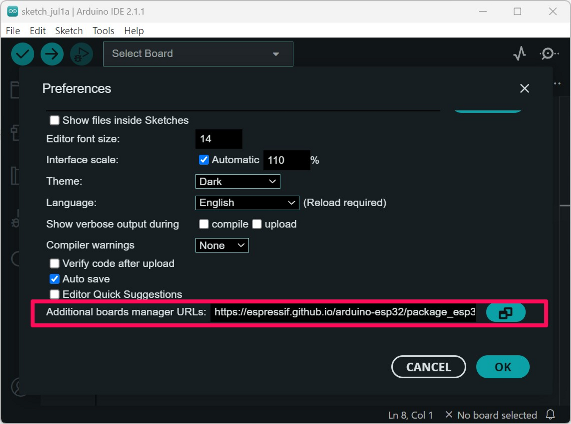 ESP32 教學系列(二)：使用 Arduino IDE 2.x 開發