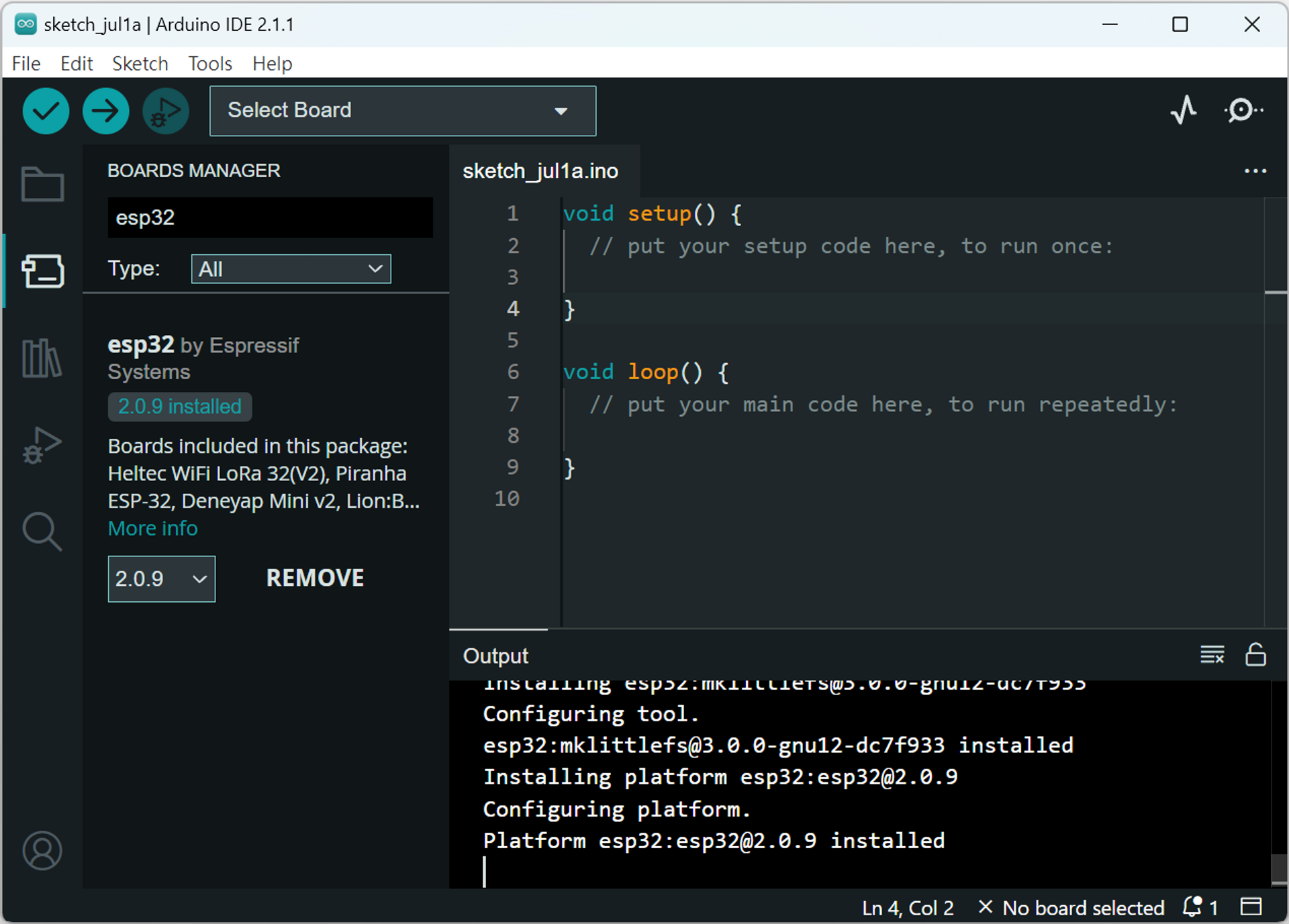 ESP32 教學系列(二)：使用 Arduino IDE 2.x 開發