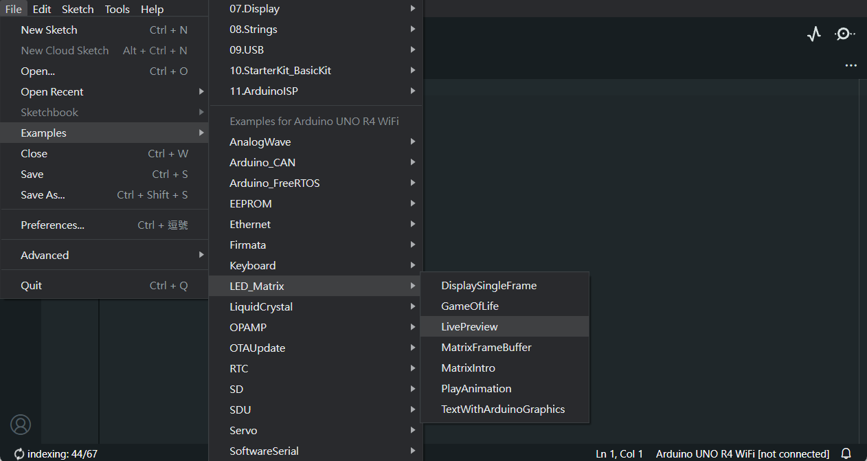 使用 Arduino UNO R4 WiFi 輕鬆製作 LED Matrix 動畫！